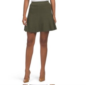 Tanya Taylor Knit Skirt Size XL Merino Wool Blend